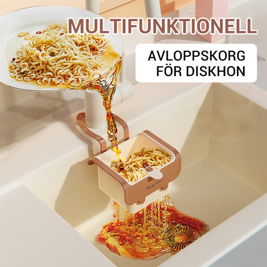 CleanSink – Multifunctionele afvoermand voor spoelbakken | 1+1 GRATIS