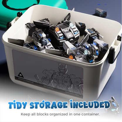 MagnaBot – 9-in-1 auto- en robotspeelset | 50% KORTING