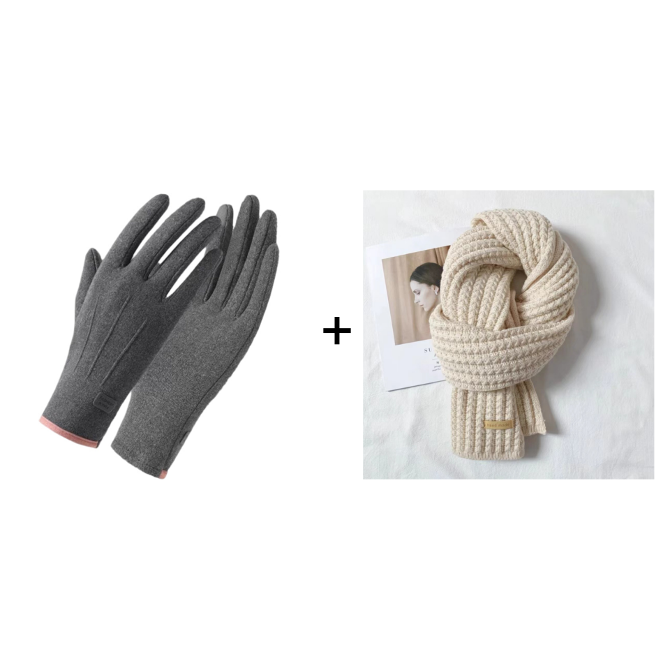 ThermoGrip – Touchscreen Winterhandschoenen | 1+1 GRATIS