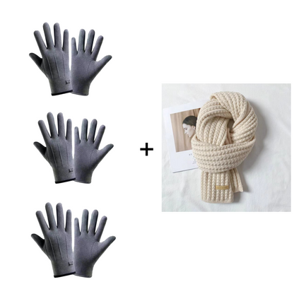 ThermoGrip – Touchscreen Winterhandschoenen | 1+1 GRATIS