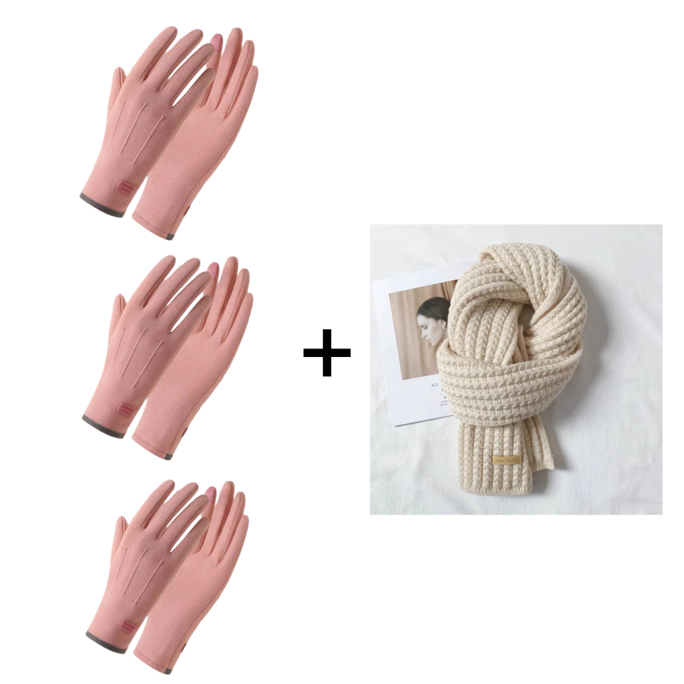 ThermoGrip – Touchscreen Winterhandschoenen | 1+1 GRATIS