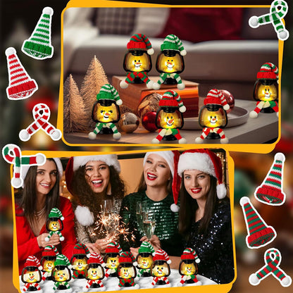 FrostyLights – Mini DYI Sneeuwpop Led Lantaarns | 1+1 GRATIS