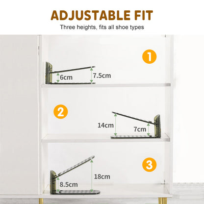 ShoeStack 4 stuks – Verstelbare Dubbele Schoenenorganizer | 50% KORTING