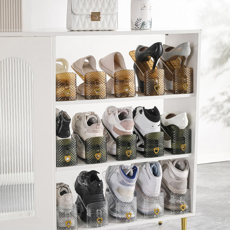ShoeStack 4 stuks – Verstelbare Dubbele Schoenenorganizer | 50% KORTING