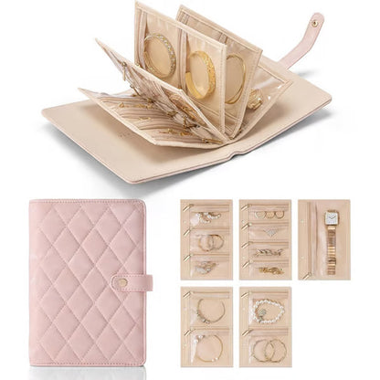 LuxeCheck – Elegante draagbare opbergtas voor sieraden