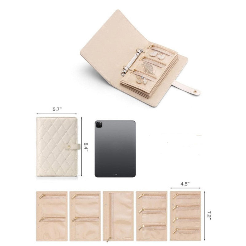 LuxeCheck – Elegante draagbare opbergtas voor sieraden
