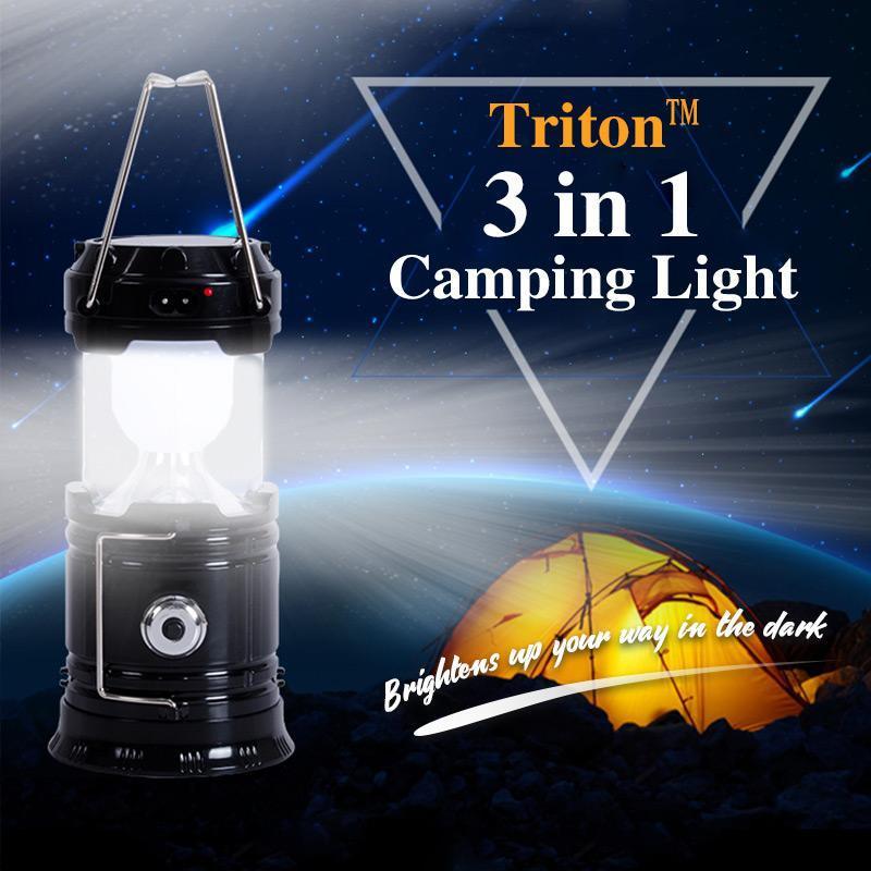 CampGlow – 3-in-1 LED kampeerlantaarn