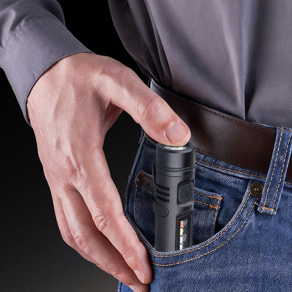 LumiPocket – Multifunctionele mini-zaklamp | 1+1 GRATIS