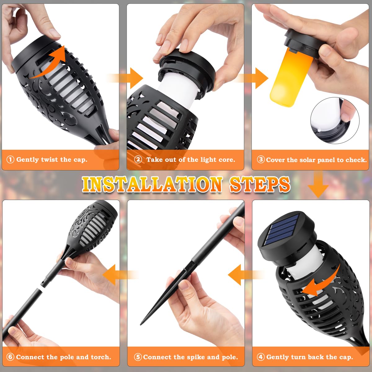 Solfacklan – Tuinlantaarns op zonne-energie