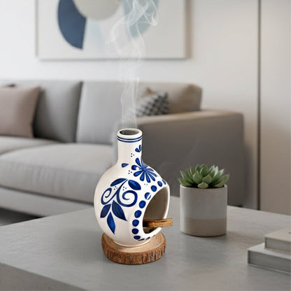 ZenAura – Keramische Palo Santo-houder