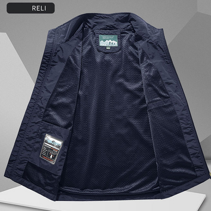 Austin – Heren oversized vest met zakken | 50% KORTING