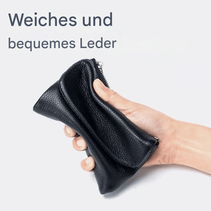 PebbleWallet – Elegante RFID-leren portemonnee | 50% KORTING