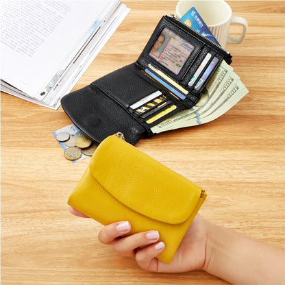 PebbleWallet – Elegante RFID-leren portemonnee | 50% KORTING