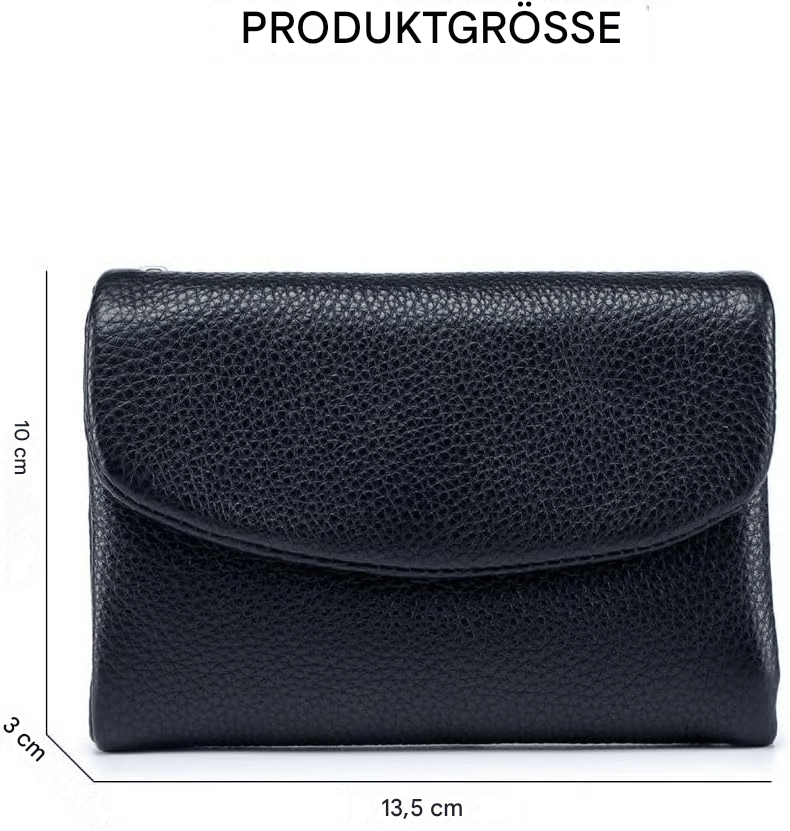 PebbleWallet – Elegante RFID-leren portemonnee | 50% KORTING
