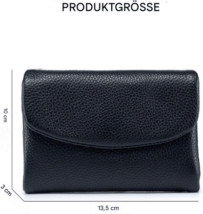 PebbleWallet – Elegante RFID-leren portemonnee | 50% KORTING