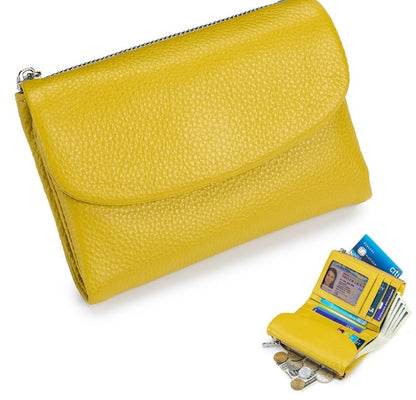 PebbleWallet – Elegante RFID-leren portemonnee | 50% KORTING