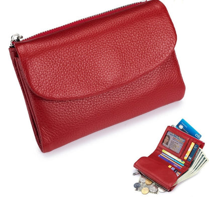 PebbleWallet – Elegante RFID-leren portemonnee | 50% KORTING