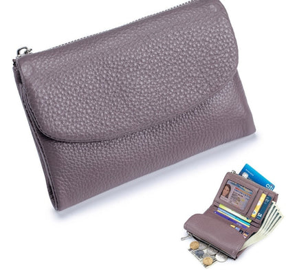 PebbleWallet – Elegante RFID-leren portemonnee | 50% KORTING