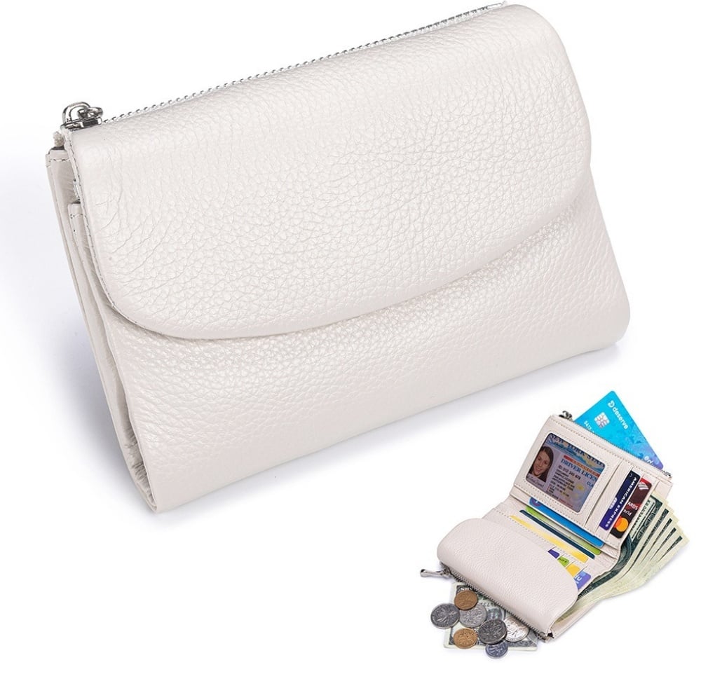 PebbleWallet – Elegante RFID-leren portemonnee | 50% KORTING