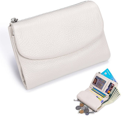 PebbleWallet – Elegante RFID-leren portemonnee | 50% KORTING