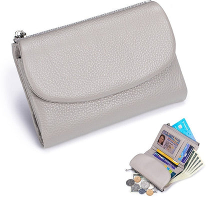 PebbleWallet – Elegante RFID-leren portemonnee | 50% KORTING