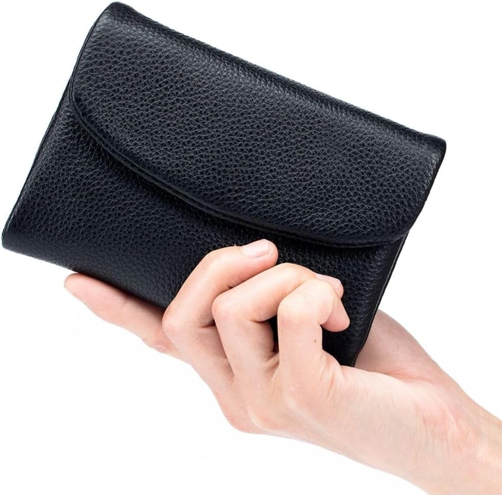 PebbleWallet – Elegante RFID-leren portemonnee | 50% KORTING