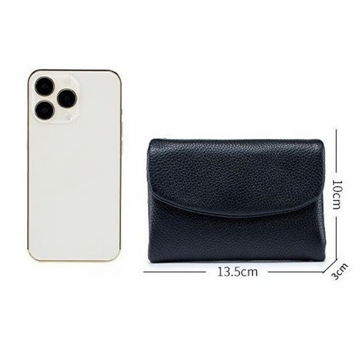 PebbleWallet – Elegante RFID-leren portemonnee | 50% KORTING