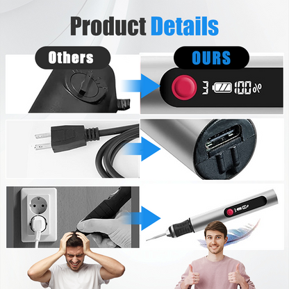 EngravePro – Elektrische graveerpen (set van 32 stuks, 2 stuks)