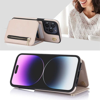 SafeCarry – PU-lederen RFID-beschermhoes met ritssluiting | 50% KORTING