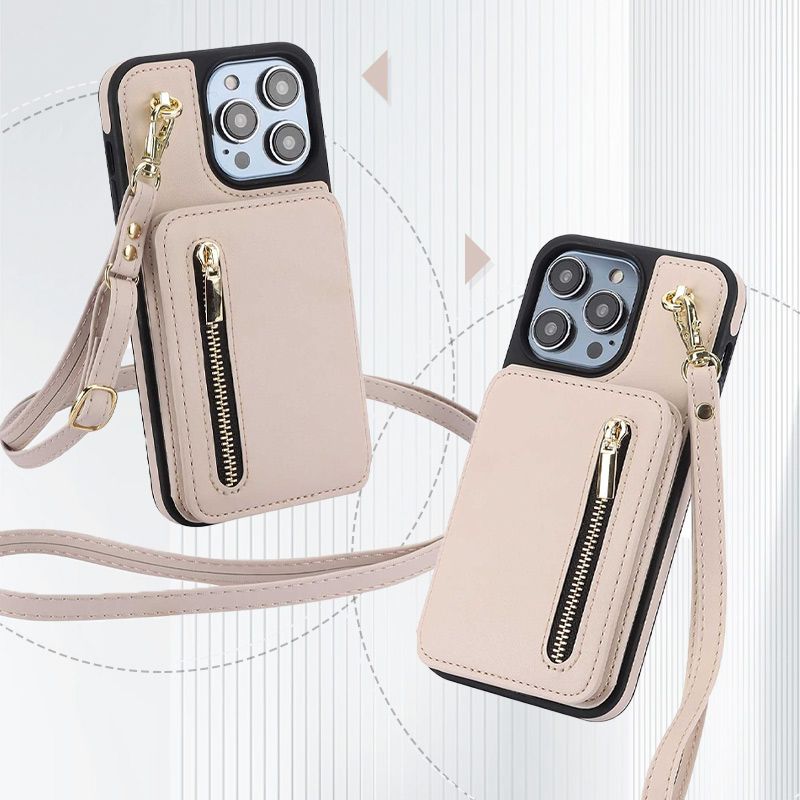 SafeCarry – PU-lederen RFID-beschermhoes met ritssluiting | 50% KORTING