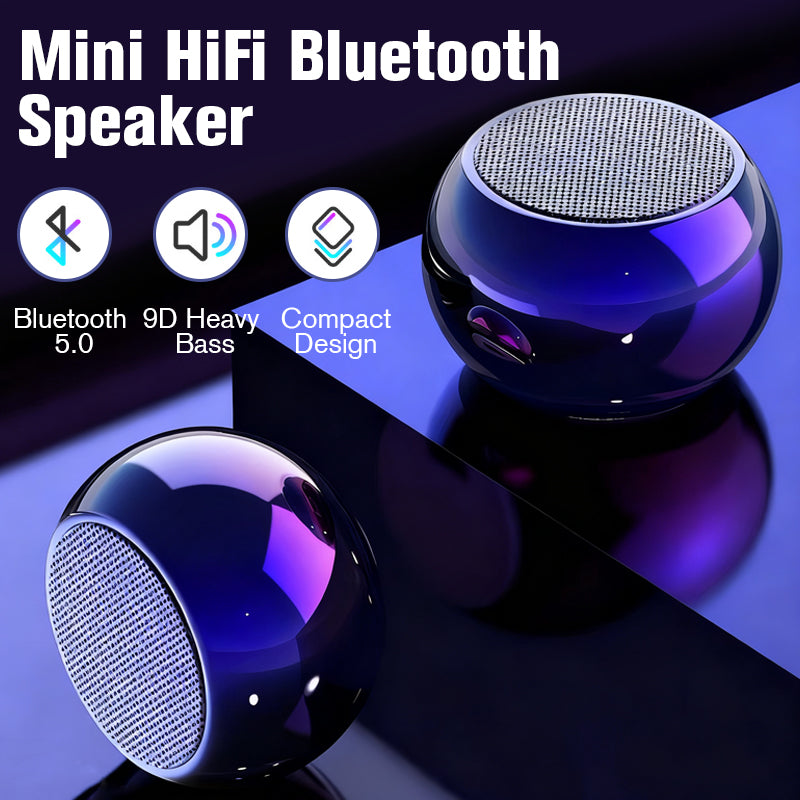 SoundMate – Mini HiFi Bluetooth-luidspreker | 1+1 GRATIS