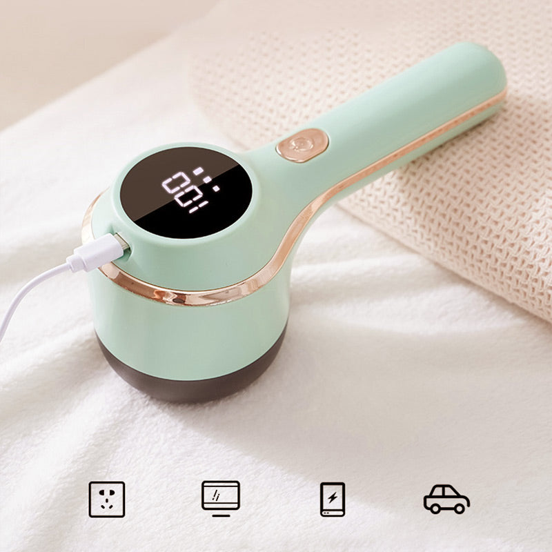 FuzziPro – 3-traps textielscheerapparaat met LED-display | 50% KORTING