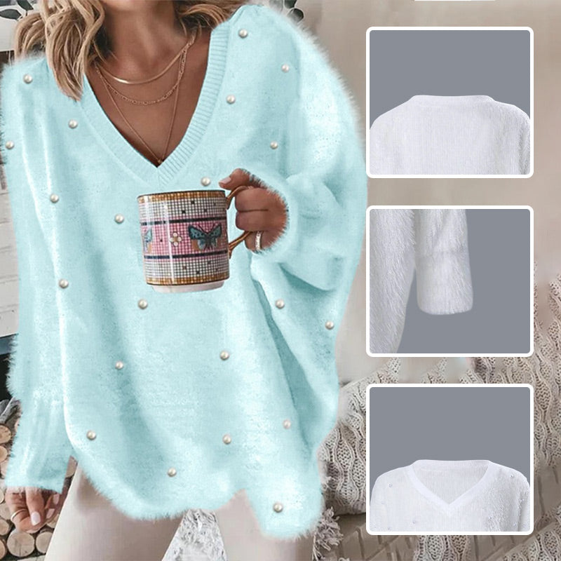 Rebecca – Oversized V-hals trui