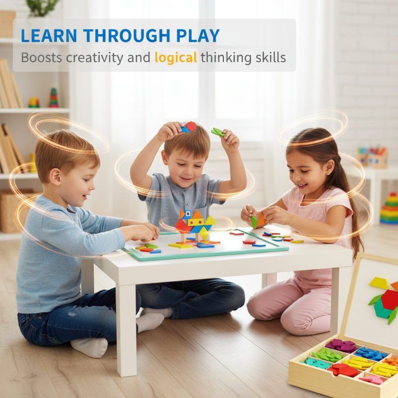 GeoMagico – Creatief Magnetisch Puzzelset | 50% KORTING