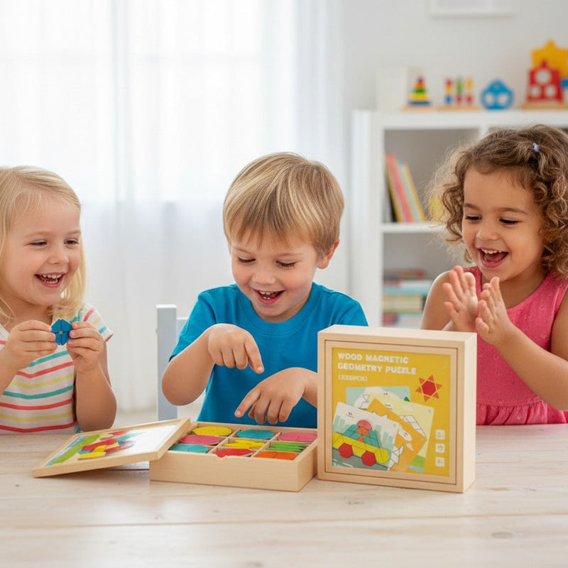 GeoMagico – Creatief Magnetisch Puzzelset | 50% KORTING