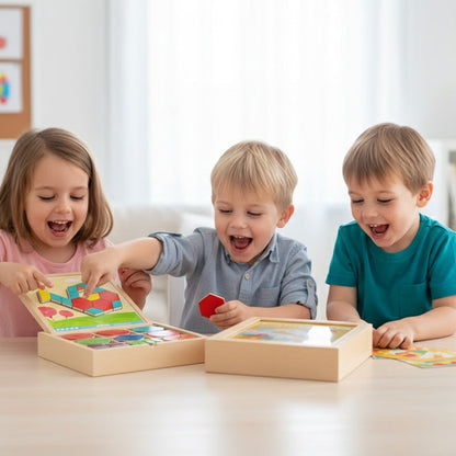 GeoMagico – Creatief Magnetisch Puzzelset | 50% KORTING