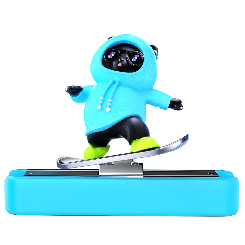 SkateBear – Grappig skateboardbeertje als auto-ornament | 1+1 GRATIS