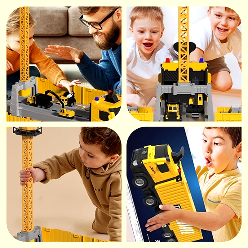 BuildoMax – Mega Bouwplaats Speelset voor Kinderen | 50% KORTING
