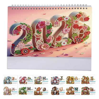 ArtVibe – DIY Diamond Painting Bureaukalender 2026 | 50% KORTING