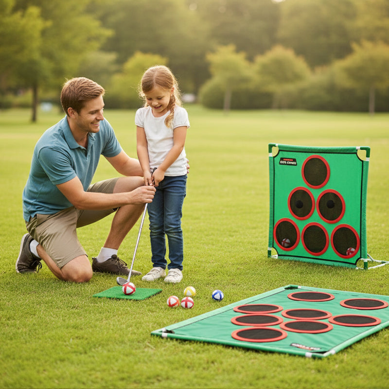 MiniGolf Pro – Draagbaar golfdoelspel voor kinderen | 50% KORTING