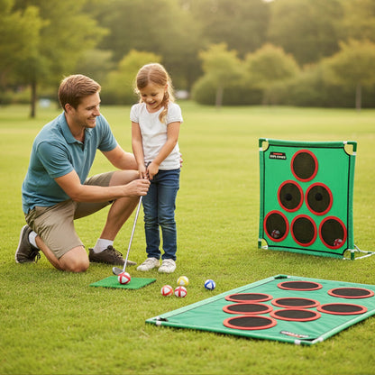 MiniGolf Pro – Draagbaar golfdoelspel voor kinderen | 50% KORTING