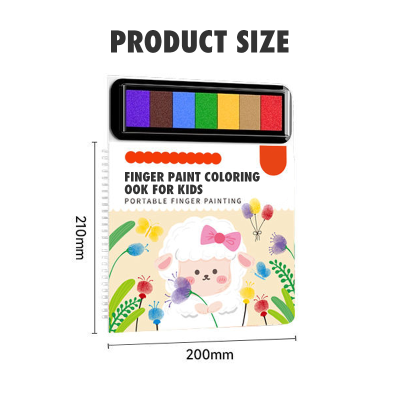 FingerFun – Vingerafdrukkleurboek voor kinderen