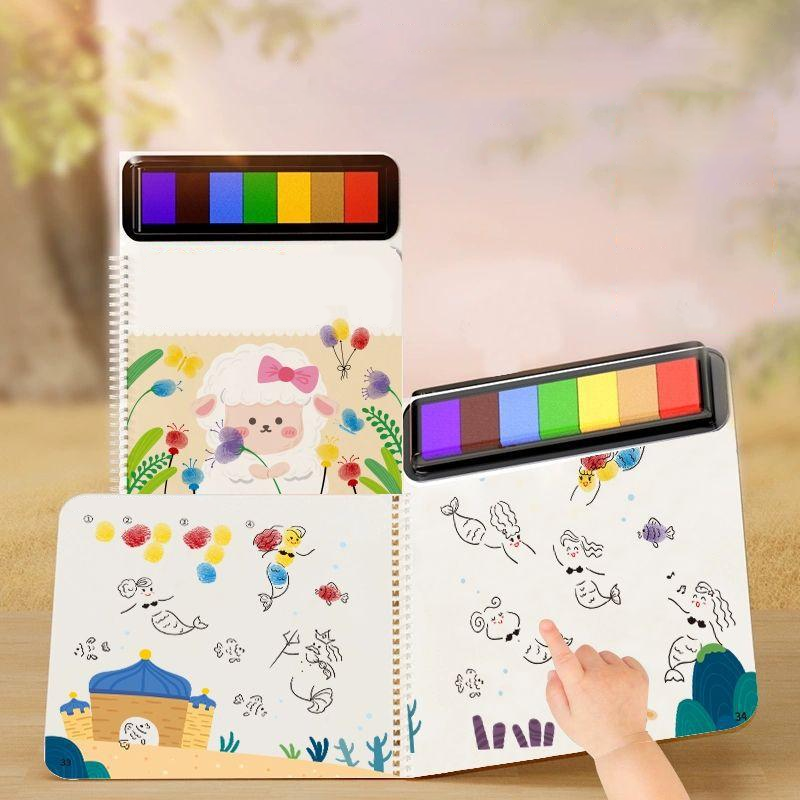 FingerFun – Vingerafdrukkleurboek voor kinderen