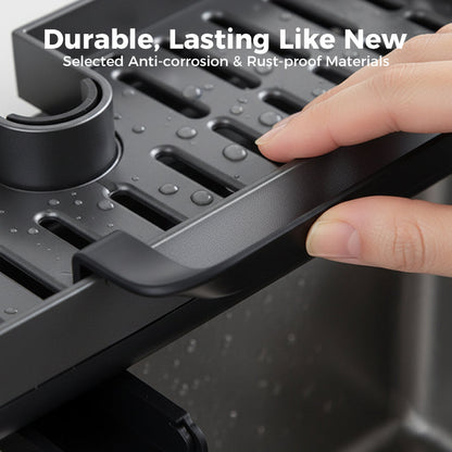 AquaOrganize – Gootsteenorganizer met kraanaansluiting