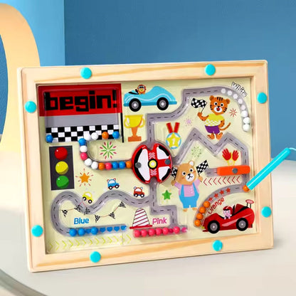 BeadMaze – Magnetisch labyrint met bewegende kralen | 50% KORTING