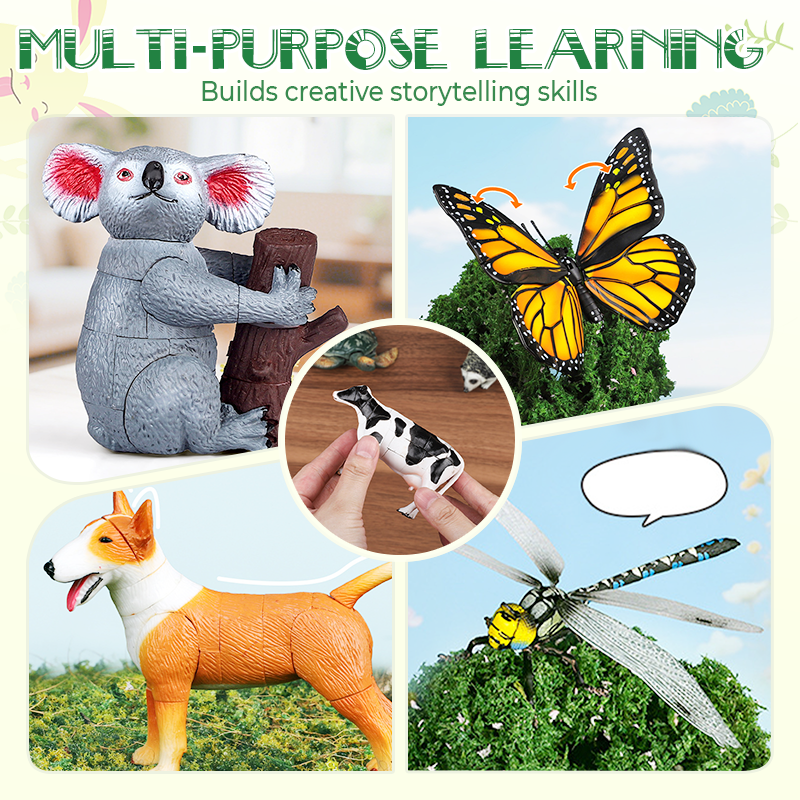NaturePlay – Insecten- en dierenspeelgoed voor kinderen | 50% KORTING