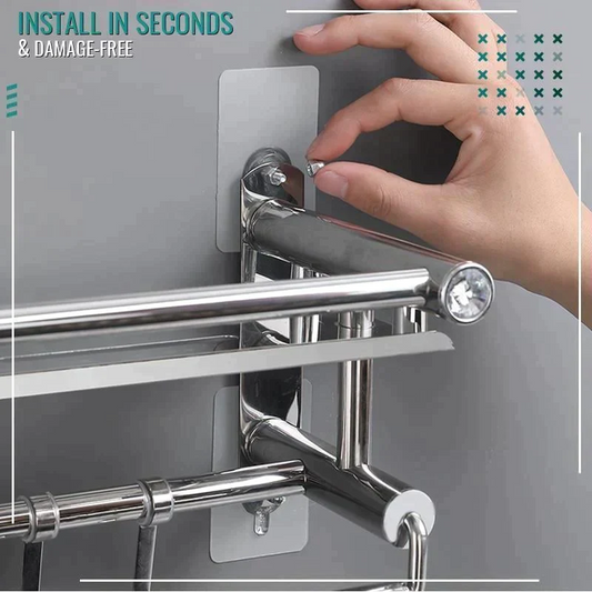 Stick&Hold – Sterke wandhaken zonder lijmresten | 50% KORTING