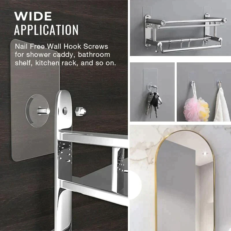 Stick&Hold – Sterke wandhaken zonder lijmresten | 50% KORTING
