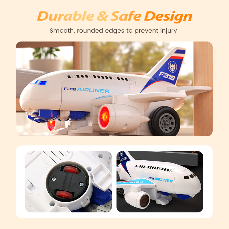 SkyBot – 2-in-1 vliegtuigrobot speelgoed