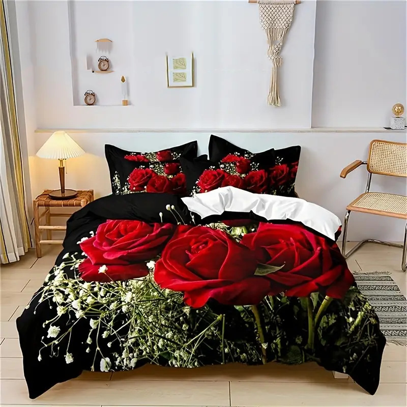 RoseLuxe – Romantische beddengoedset | 50% KORTING